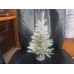 Silver Christmas Tinsel Tree 16 in