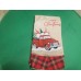 48 Inch Christmas Tree Skirt Red & Black Buffalo Plaid Edge Burlap Tree Skirt Gnome Red Truck Merry Christmas Base Cover Christmas Tree Mat for Party Home New Year Holiday Christmas Tree Decorations