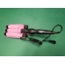 3 Barrel Curling Iron Hair Crimper: Aleath Dual Voltage Three Barrels Hair Waver - 1 inch Curler Wand