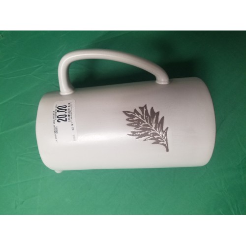 Bee & Willow™ Autumn Leaf Pitcher in White/Grey