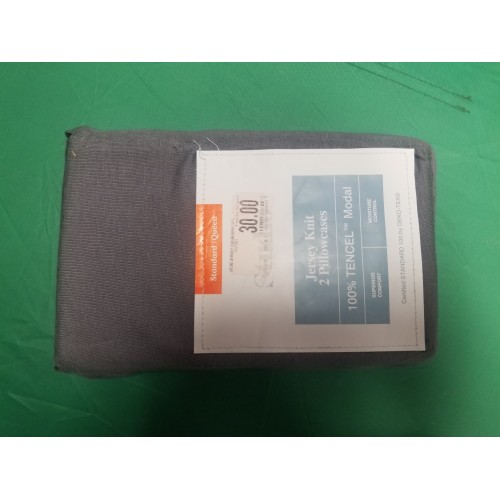 Studio 3B™ Gray Jersey Standard Pillowcases