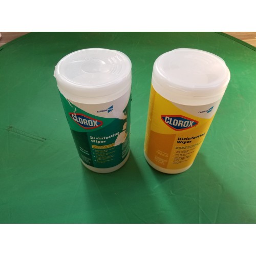 2 pack of Disinfecting Wipes (Fresh Scent & Lemon Fresh)