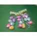 Easter Eggs 3” - 5 Colors Bright Fillable Easter Eggs – Easter Basket Stuffers - Empty Large Enough to Hold Toy and Candy - Plastic Easter Eggs Filler Bulk - Egg Hunt Kids Surprise -pack of 3