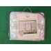 2 Piece Crib Bedding Set Pink 1 Comforter 1 Plush Baby Blanket Born Loved