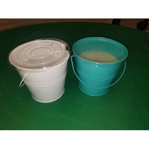 2 PK Citronella Candle - Decorative Bucket