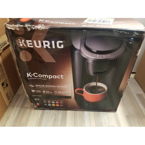 Keurig K-Compact Single-Serve K-Cup Pod Coffee Maker, Black