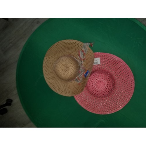 2 Pack Straw Hats