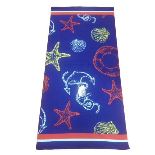 30"X60" NORDIC PRINTED BEACH TOWEL