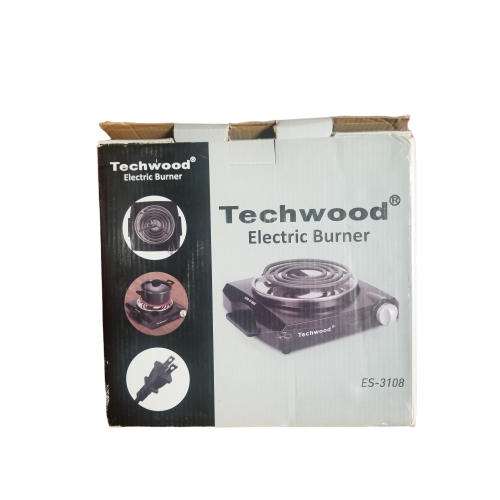 Techwood 1100W Portable Electric Coil Hot Plate