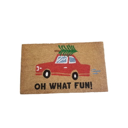 Sun Squad Doormat 18'' x 30'' OH WHAT FUN!