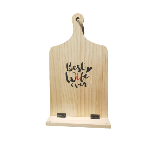 Decorative Cutting Board '' BEST WIFE EVER''