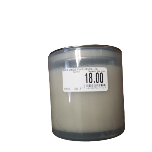 Everhome Sanoli Rose & Sage 14 Oz. 3-Wick  Candle with lid