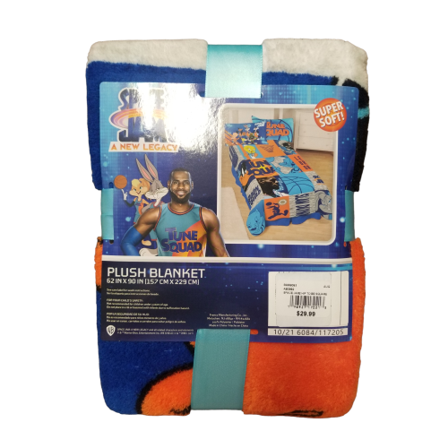 SPACE JAM: A New Legacy Hip To Be Square 62" x 90" Plush Blanket