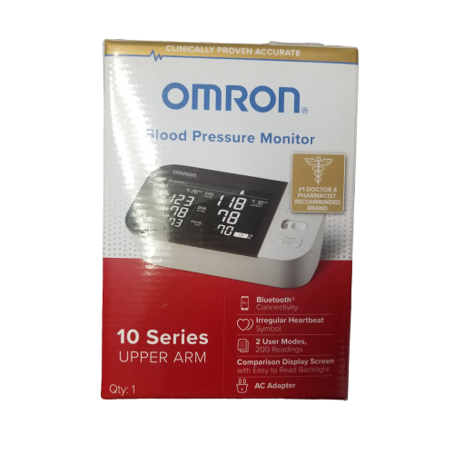 Omron 10 Series Wireless Upper Arm Blood Pressure Monitor, 1 Ea