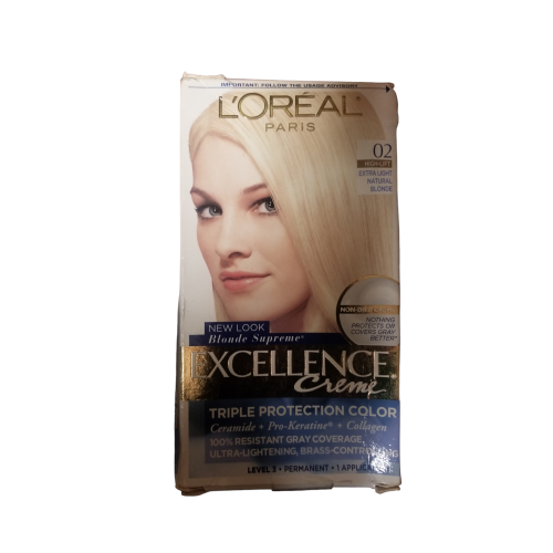 L'Oreal Excellence Creme Blonde Supreme - 02 Extra Light Natural Blonde (Natural) 