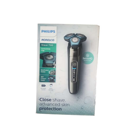 Philips Norelco Shaver 7100, Rechargeable Wet & Dry Electric Shaver with SenseIQ Technology and Pop-up Trimmer