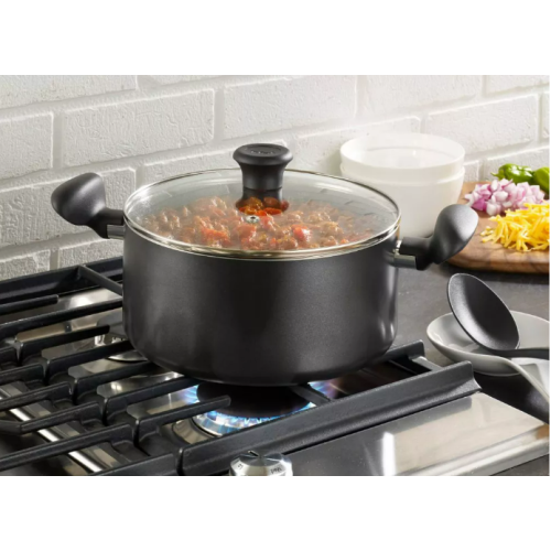 T-fal 5qt Dutch Oven, Nonstick, Black