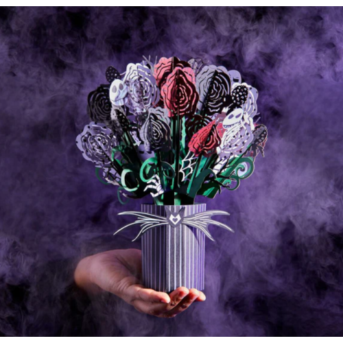 Lovepop Disney Tim Burton's The Nightmare Before Christmas - Seriously Spooky Bouquet