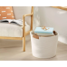 Decorative Coiled Rope Basket White - Brightroom™