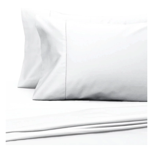 Everhome™ Egyptian Cotton 700-Thread-Count King Flat Sheet in White