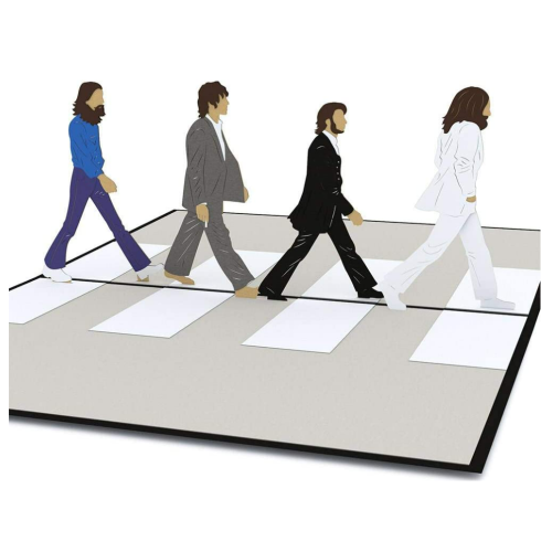 Lovepop The Beatles Abbey Road Pop Up Card