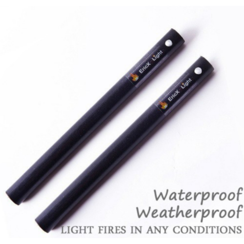 2 PCS 1/2 Inch X 6 Inch Ferrocerium Rod Flint Fire Starter by EricX light