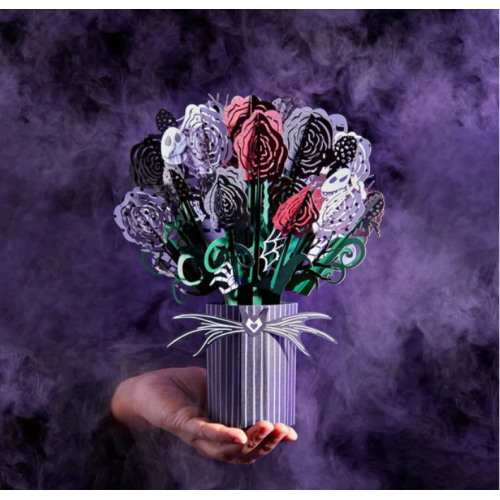 Lovepop Disney Tim Burton's The Nightmare Before Christmas - Seriously Spooky Bouquet