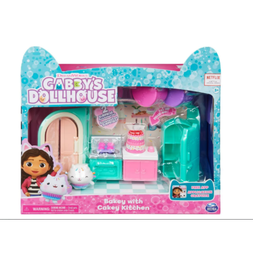 Gabby's Dollhouse Bakey with Cakey Kitchen