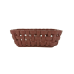 Bee & Willow™ Rectangular Weave Bread Basket in Red