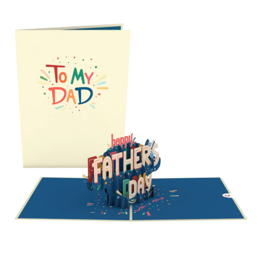 To My Dad: Happy Father's Day Pop-Up Card