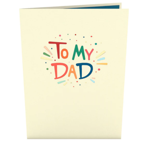 To My Dad: Happy Father's Day Pop-Up Card