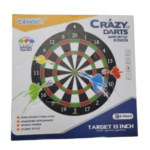 GaHoo Magnetic Dart Board, Safe Dart Game Toy for Kids