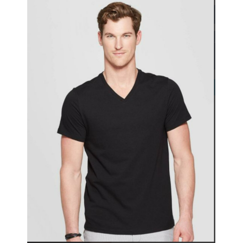 Men's 4pk V-Neck T-Shirt - Goodfellow & Co™ Size XXL