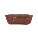 Bee & Willow™ Rectangular Weave Bread Basket in Red