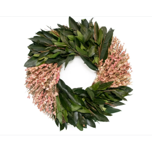 Everhome™ 19-Inch Dried Eucalyptus Willow Floral Wreath