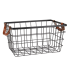 Mainstays Large Iron Storage Basket, Black