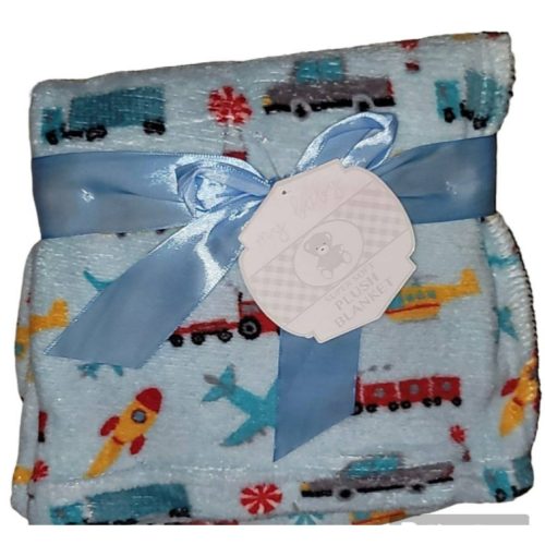 My Baby Super Soft Plush Baby Blankets 30”x 30”