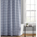 Simply Essential™ 72-Inch x 72-Inch Geo Petal Flower Shower Curtain in Blue