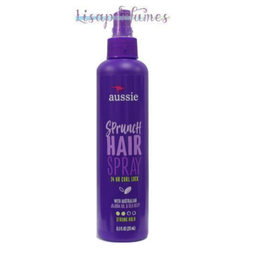 Aussie Sprunch Hair Spray 24HR Curl Lock 8.5oz / 251ml