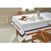 Everhome™ Hotel Border 60-Inch x 84-Inch Oblong Tablecloth in Maritime Blue