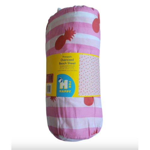 Pineapple Oversized Beach Sheet