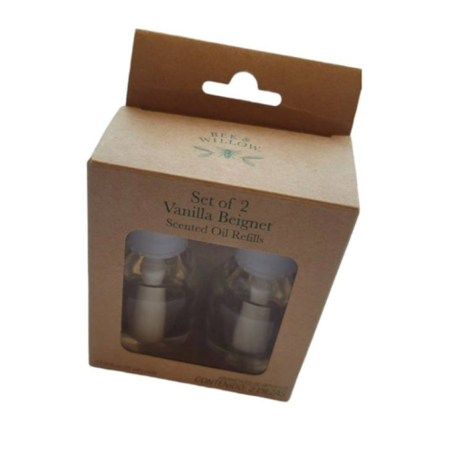 Bee & Willow 2-Pack Vanilla Beignet Scented Oil Refills