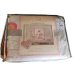 2 Piece Crib Bedding Set Pink 1 Comforter 1 Plush Baby Blanket Born Loved