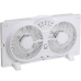 Avalon Twin Window Fan With 9 Inch Blades, High Velocity Reversible AirFlow Fan, LED Indicator Lights Adjustable Thermostat & Max Cool Technology, ETL Certified