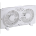 Avalon Twin Window Fan With 9 Inch Blades, High Velocity Reversible AirFlow Fan, LED Indicator Lights Adjustable Thermostat & Max Cool Technology, ETL Certified