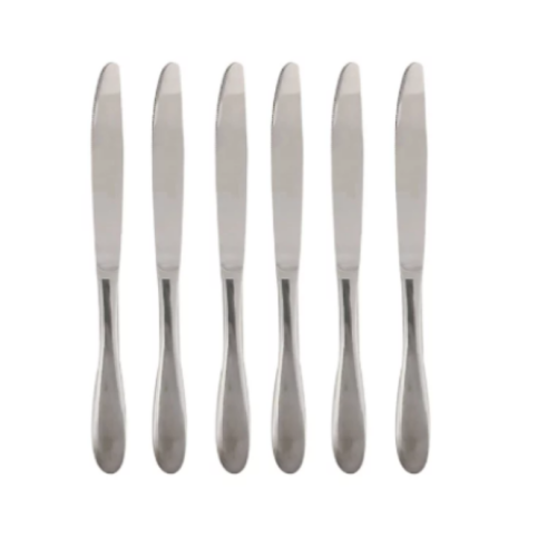 Simply Essential™ Stainless Steel Mirror Dinner Knife (Set of 6)