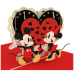 Lovepop Disney's Mickey & Minnie Everything is Better with You Pop-Up Card