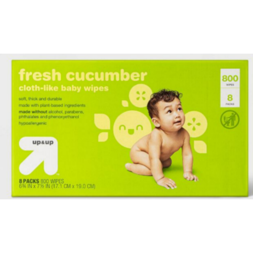 Fresh Cucumber Baby Wipes- up & up™