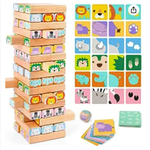 African Safari Stacking Game by Nene Toys