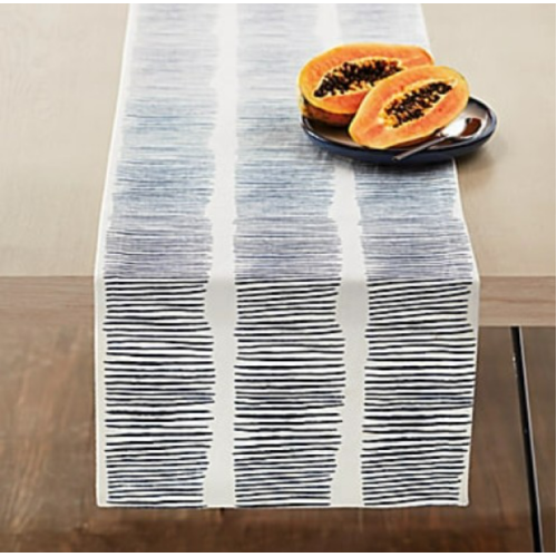 Studio 3B™ Sketched Lines Table Runner in Navy